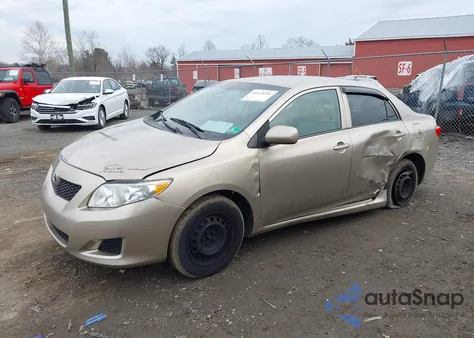 2009 Toyota Corolla Le из США, поврежденный, VIN 1NXBU40E99Z059310